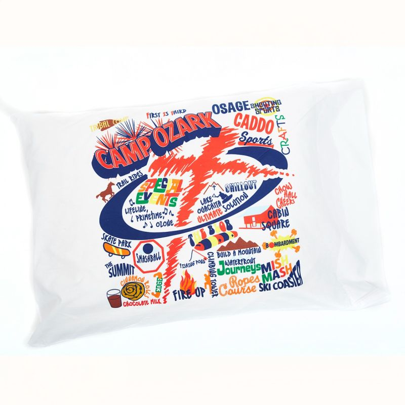 Camp Collage Pillowcase
