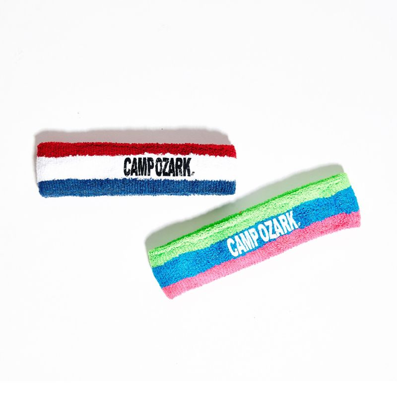 Camp Ozark Tricolored Sweatband