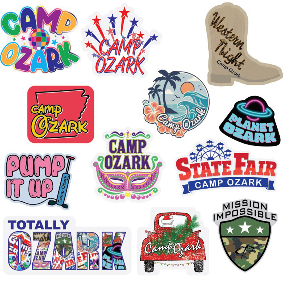 Special Event Decal Pack